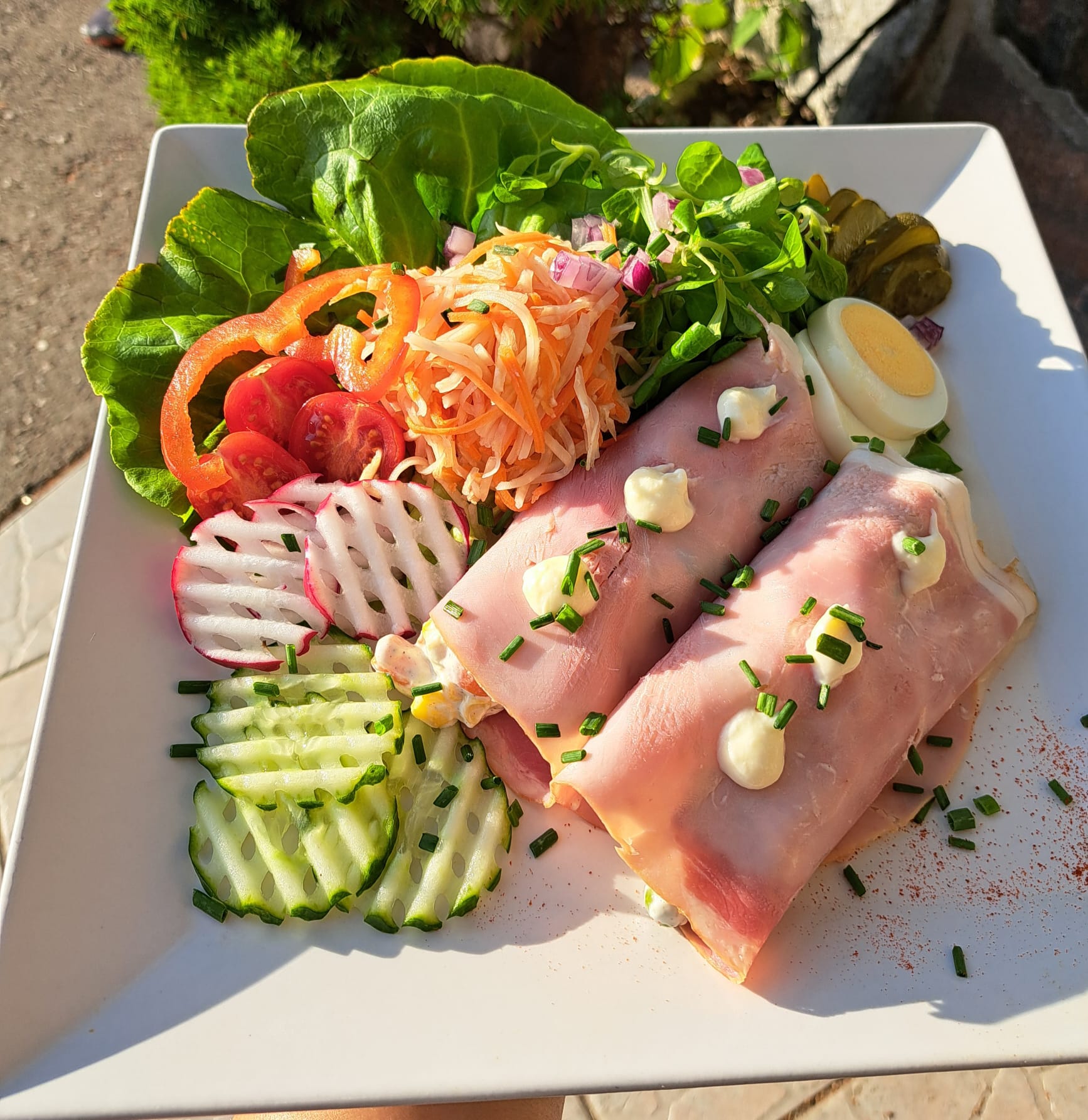 Schinkenrollen